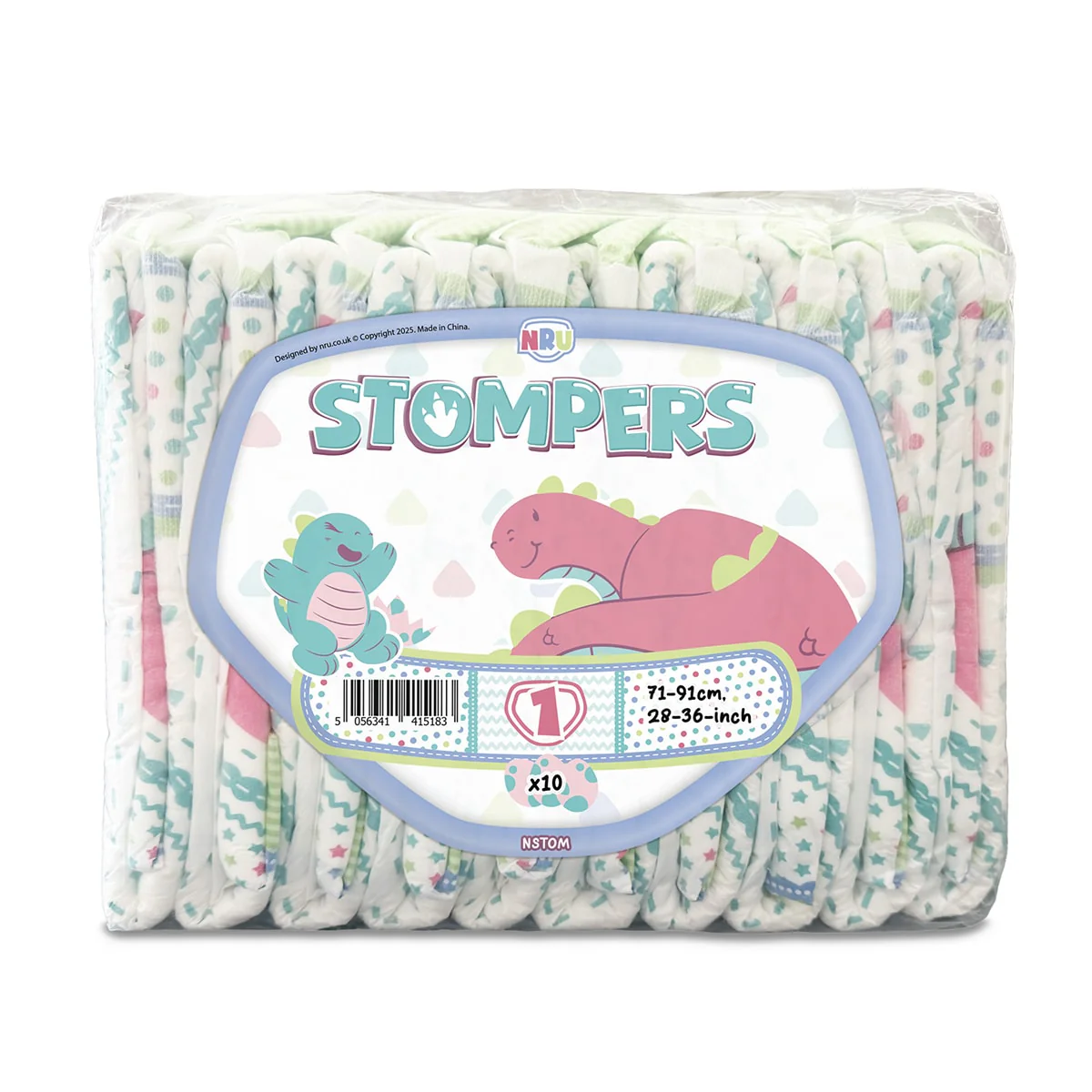 Підгузки NRU Stompers (M)